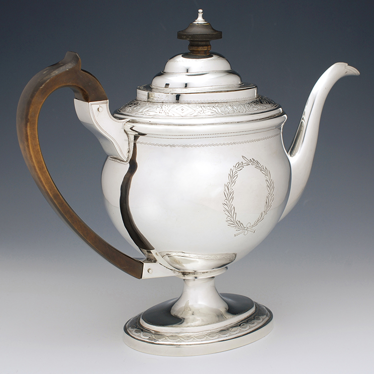 Sterling silver coffee deals and tea set