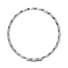 Handmade silver cuff bangle