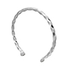 Gerburg Sterling Silver Twisted Cuff Bangle