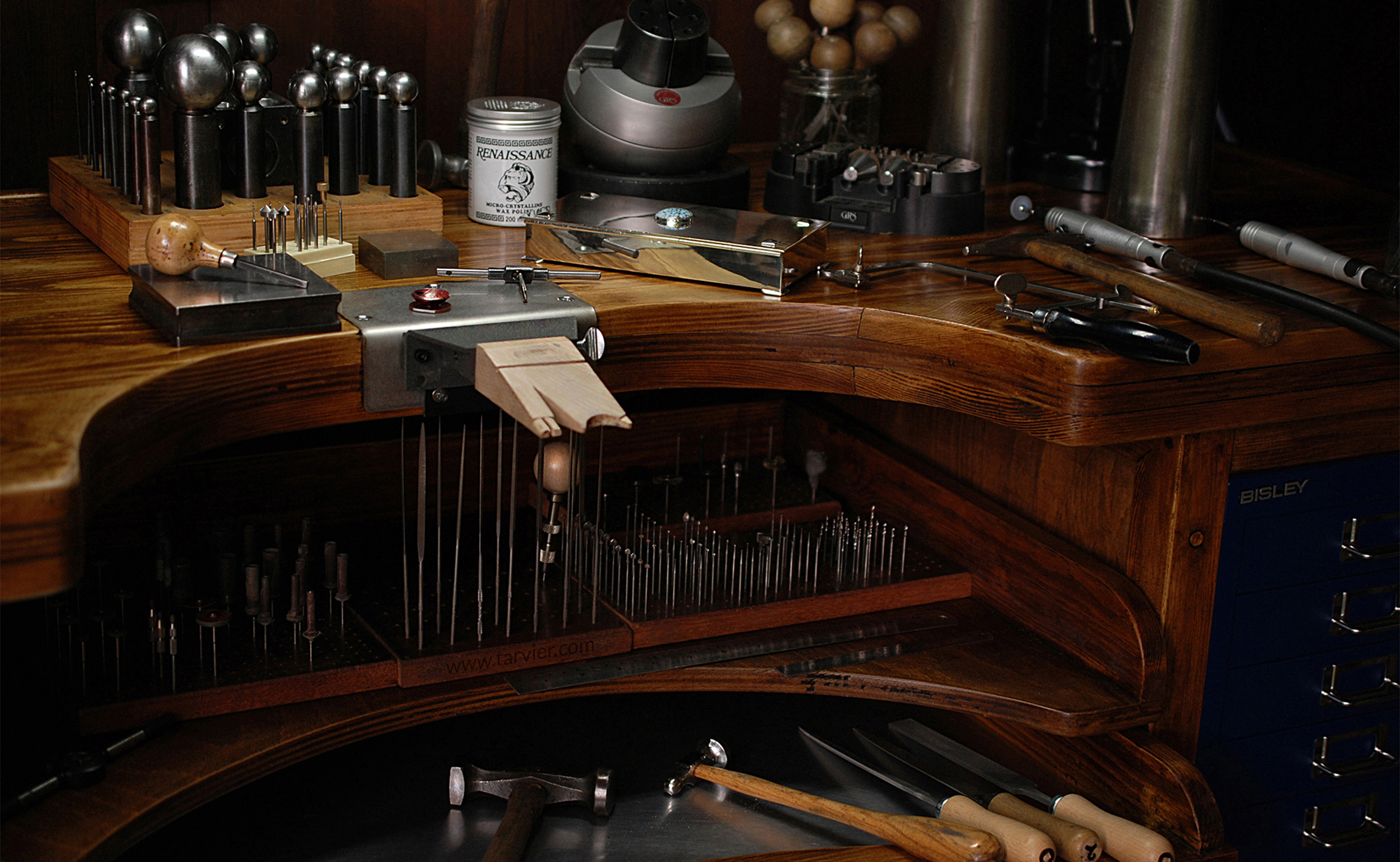 Silversmith work bench