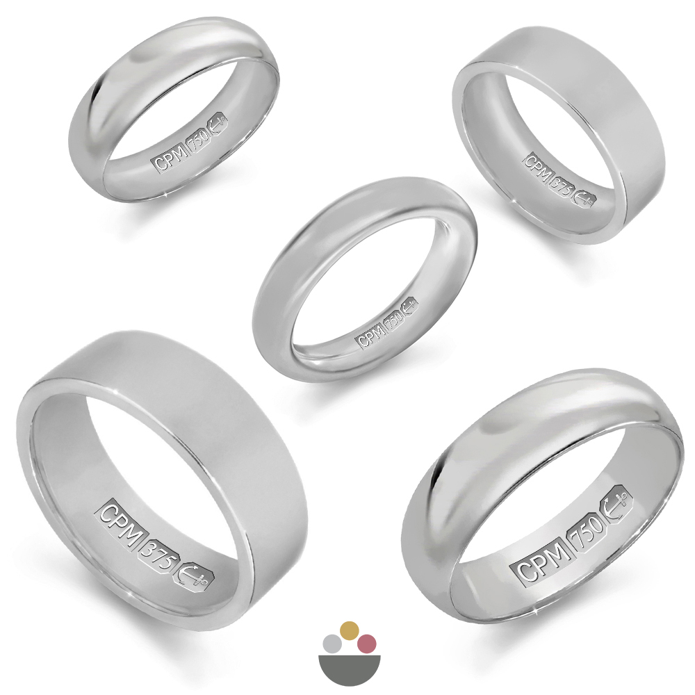 Wedding Rings | Platinum Gold Palladium Silver | Tarvier