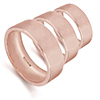 Easy fit shape wedding rings and bands