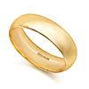 Court shape wedding ring